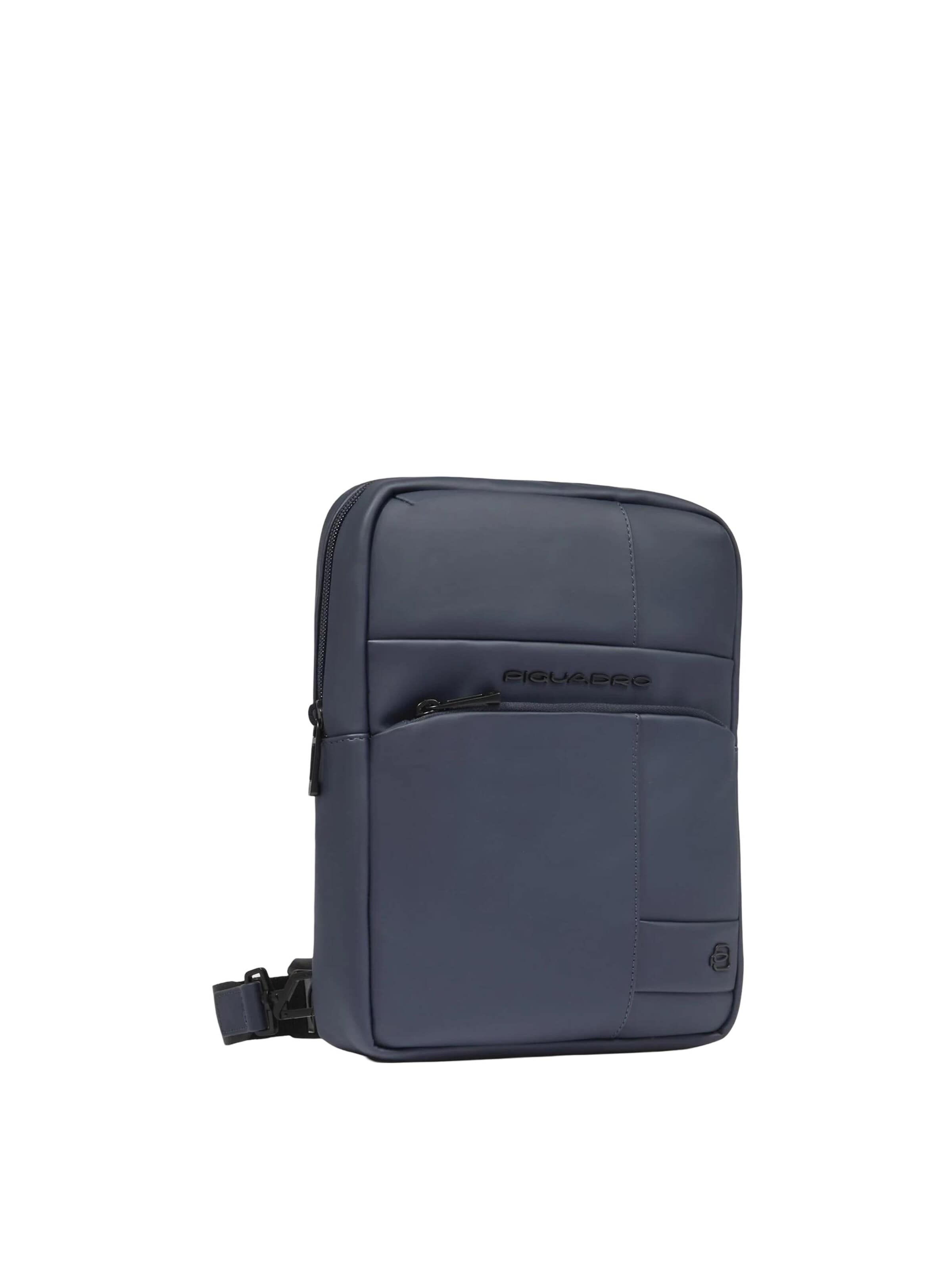 Piquadro Schoudertas in Blauw
