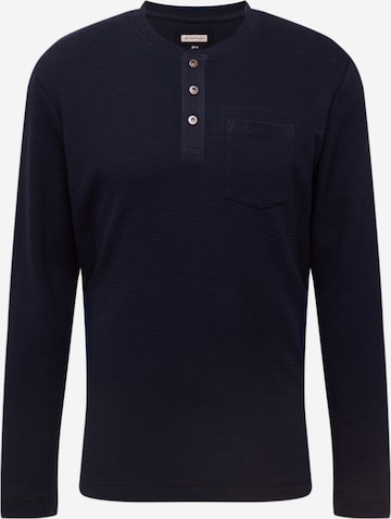 TOM TAILOR Shirt in Blauw: voorkant