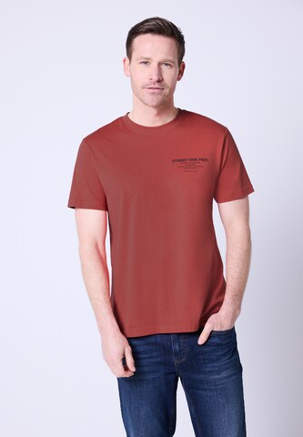 Street One MEN Shirt in Red: front