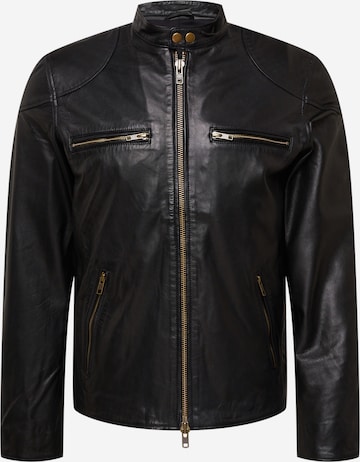 JACK & JONES - Chaqueta de entretiempo 'Bluburns' en negro: frente