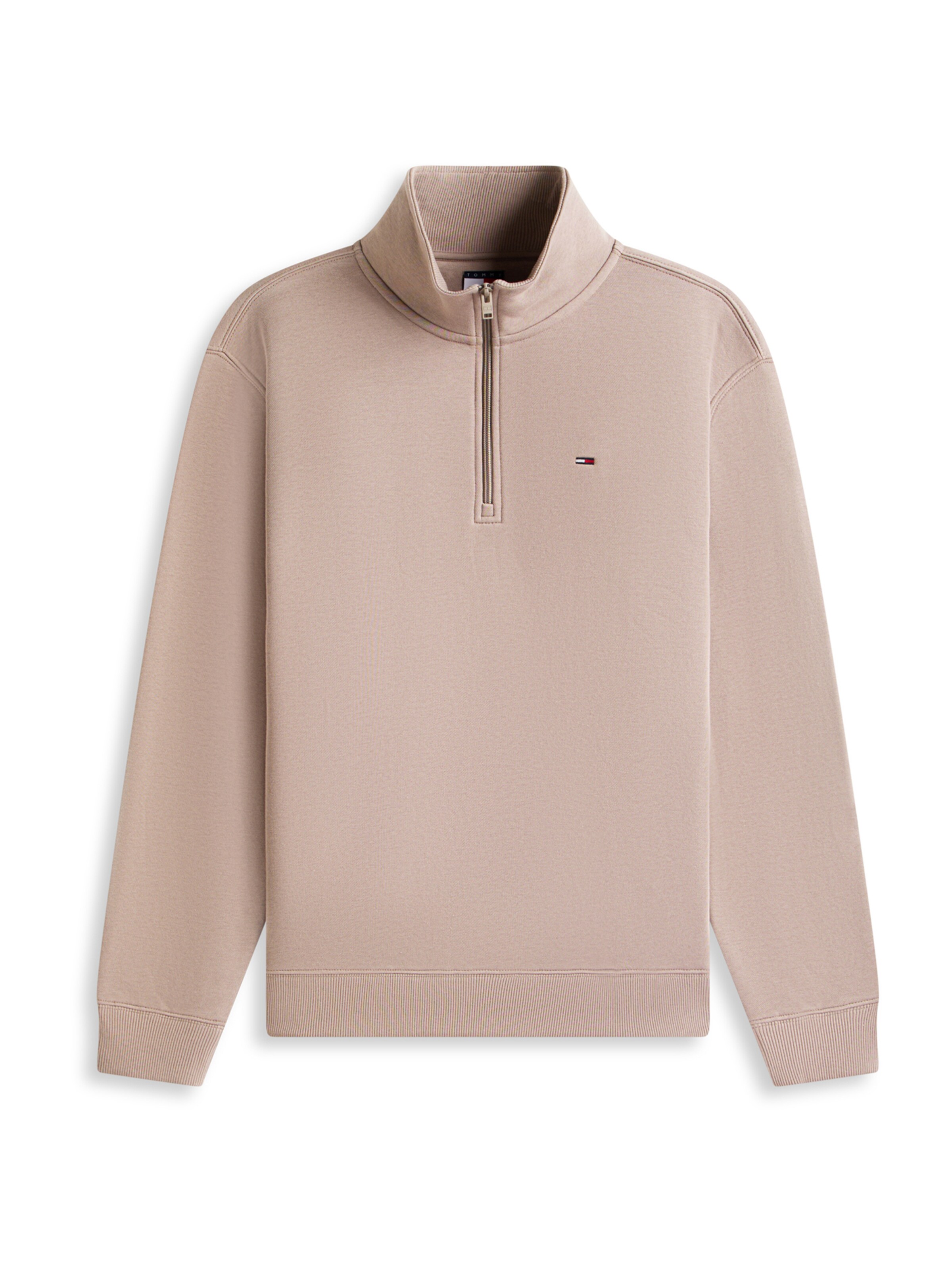 Sweat-shirt Tommy Jeans en gris : devant