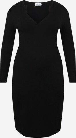 Calvin Klein Curve Dress in Black: front