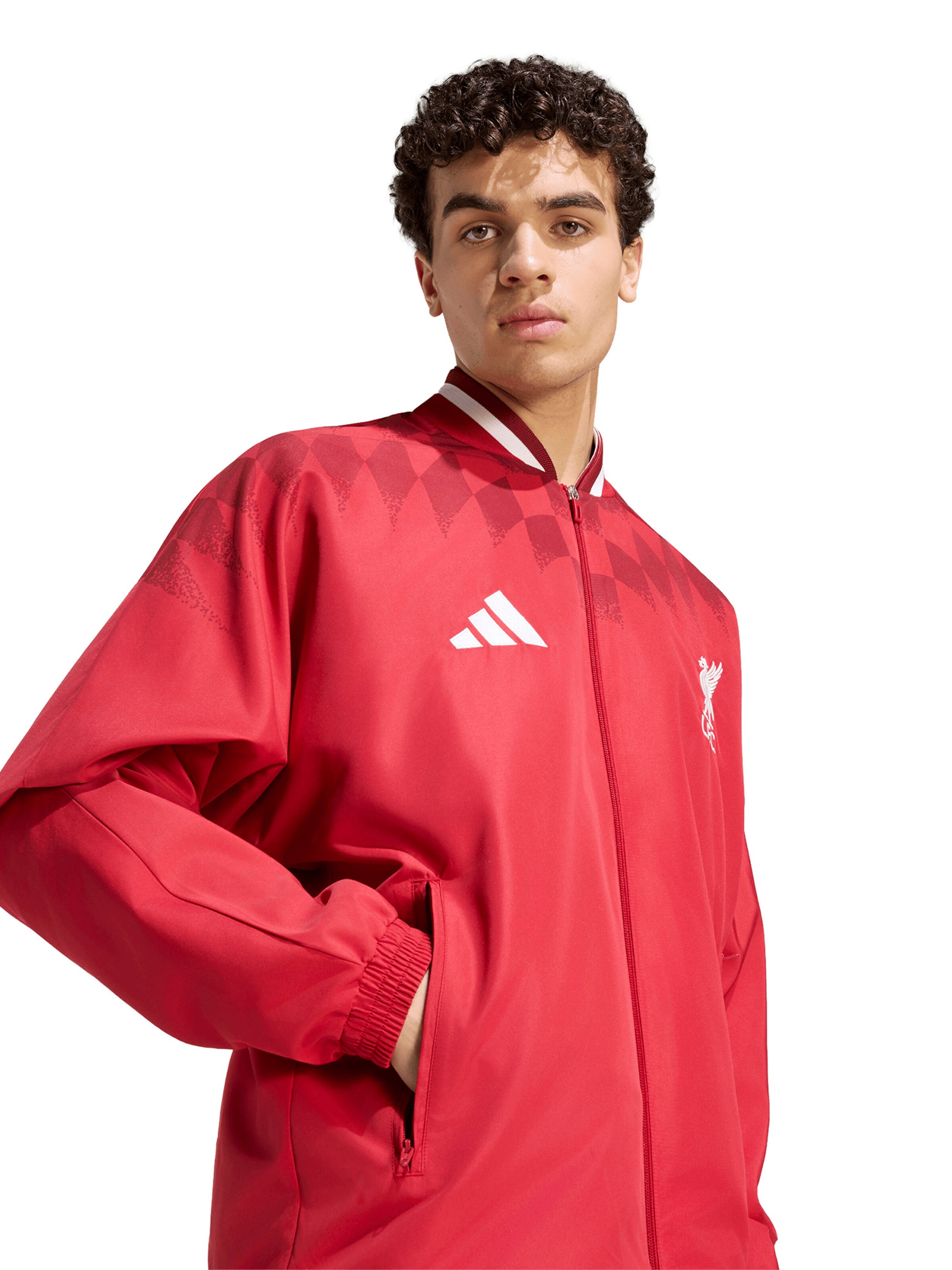Vestes d’entraînement 'LFC ST' ADIDAS PERFORMANCE en rouge