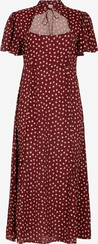 lily and lionel Kleid 'Primrose Garden' in Rot: Vorderseite