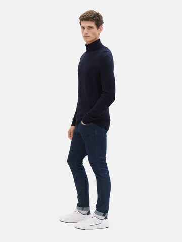 TOM TAILOR Slimfit Jeans 'Troy' in Blauw