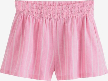 Next Regular Housut värissä vaaleanpunainen: etupuoli