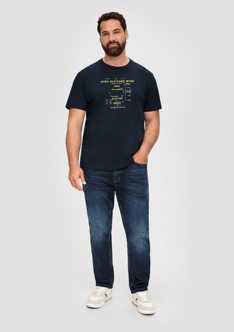 s.Oliver T-Shirt in Blau