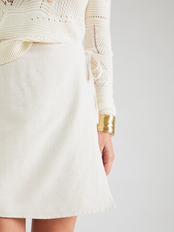 PIECES - Falda 'KAREN' en beige