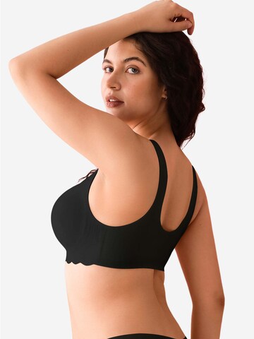 SHARICCA Bralette Bra 'Wire-Free' in Black