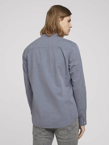 Regular fit Camicia di TOM TAILOR DENIM in blu