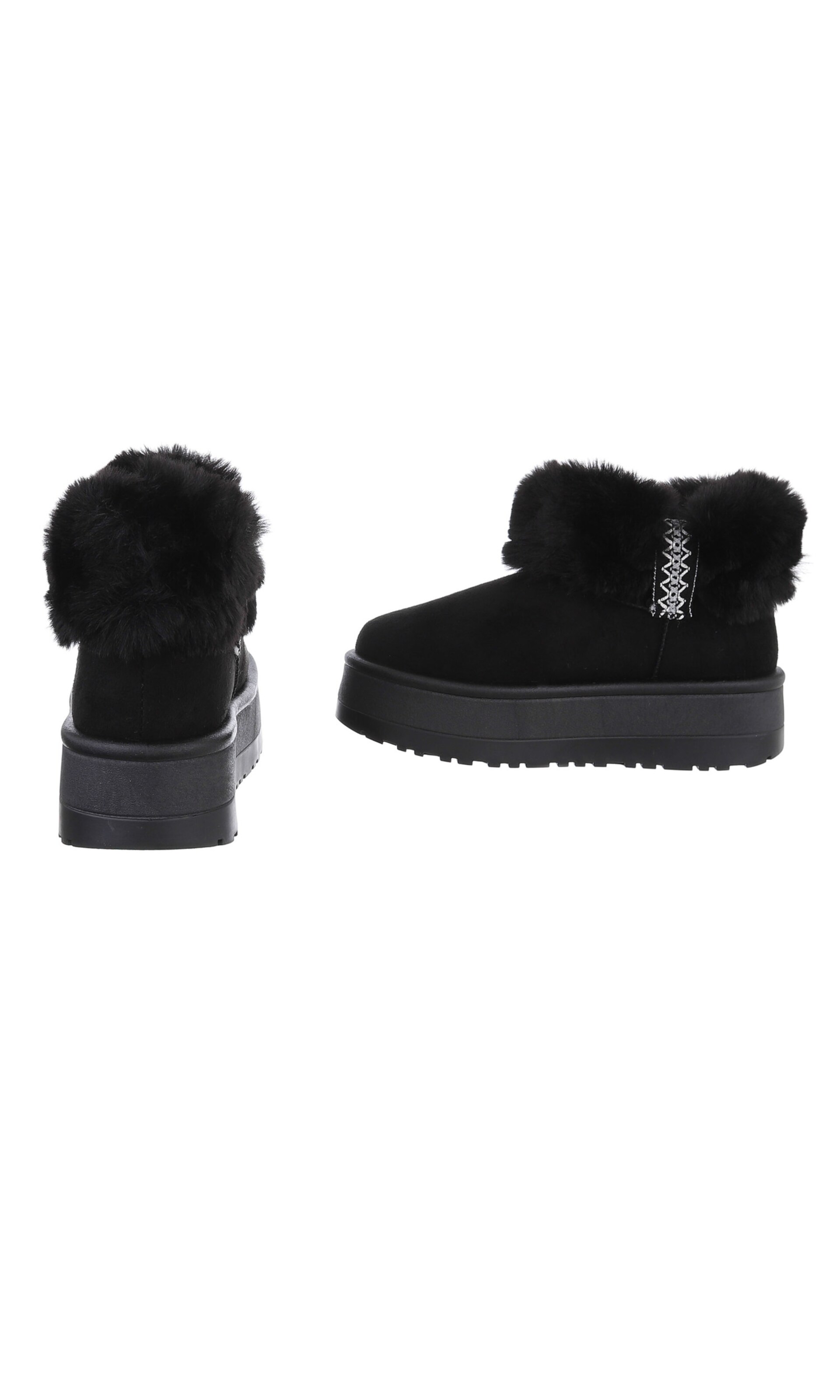 Ital-Design Snow Boots in Black