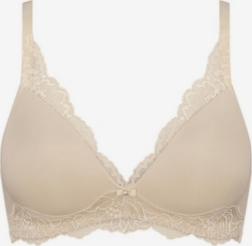 TRIUMPH Triangle Bra in Beige: front