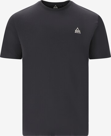 SOS Shirt 'Mera' in Black: front