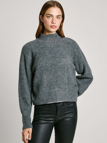 Pepe Jeans Sweater 'IRMA PERKINS' in Grey: front
