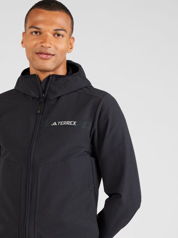 ADIDAS TERREX Outdoorjacke 'Multi Soft Shell' in Schwarz