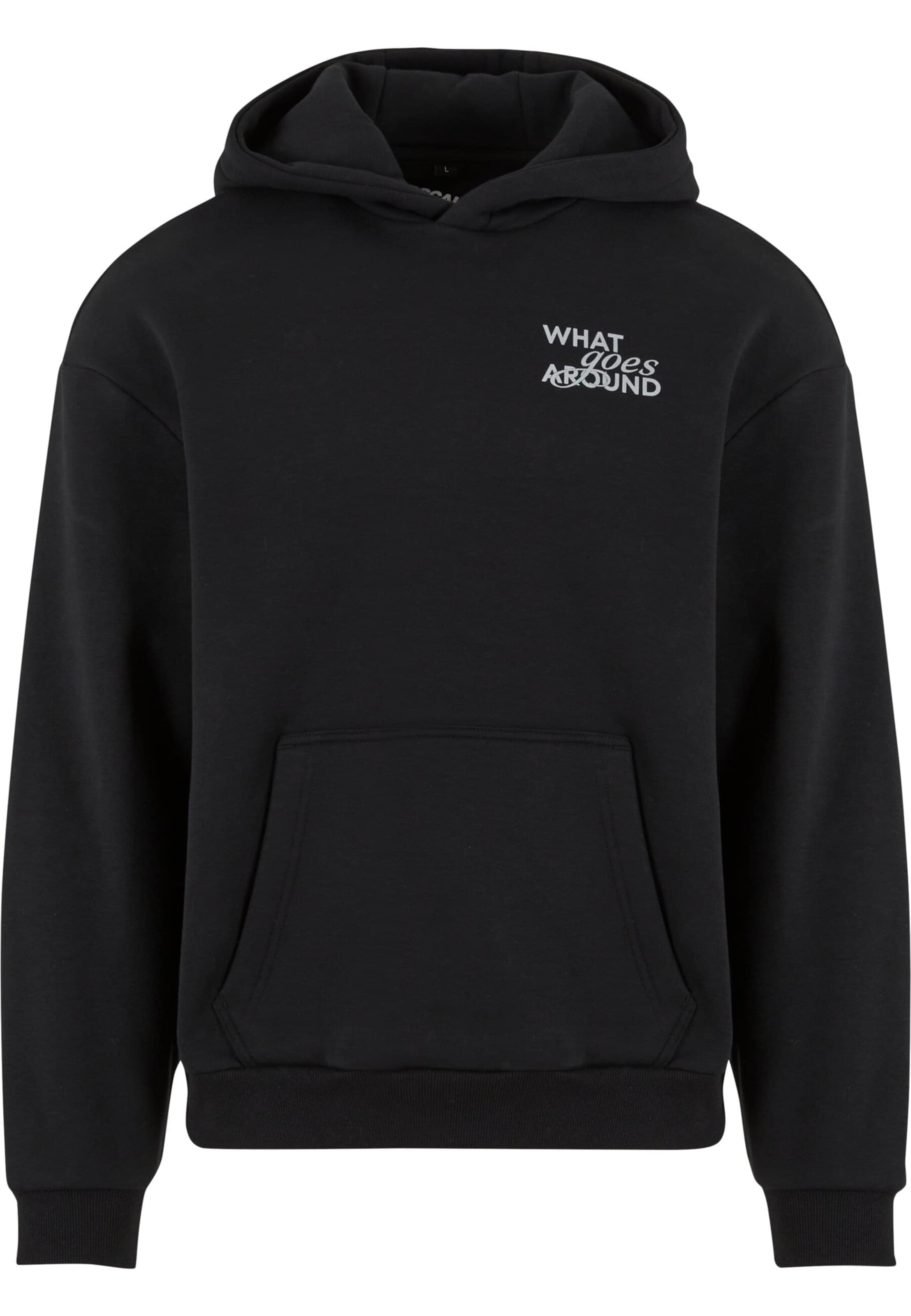 MT Upscale Суичър 'In Return' в черно: отпред