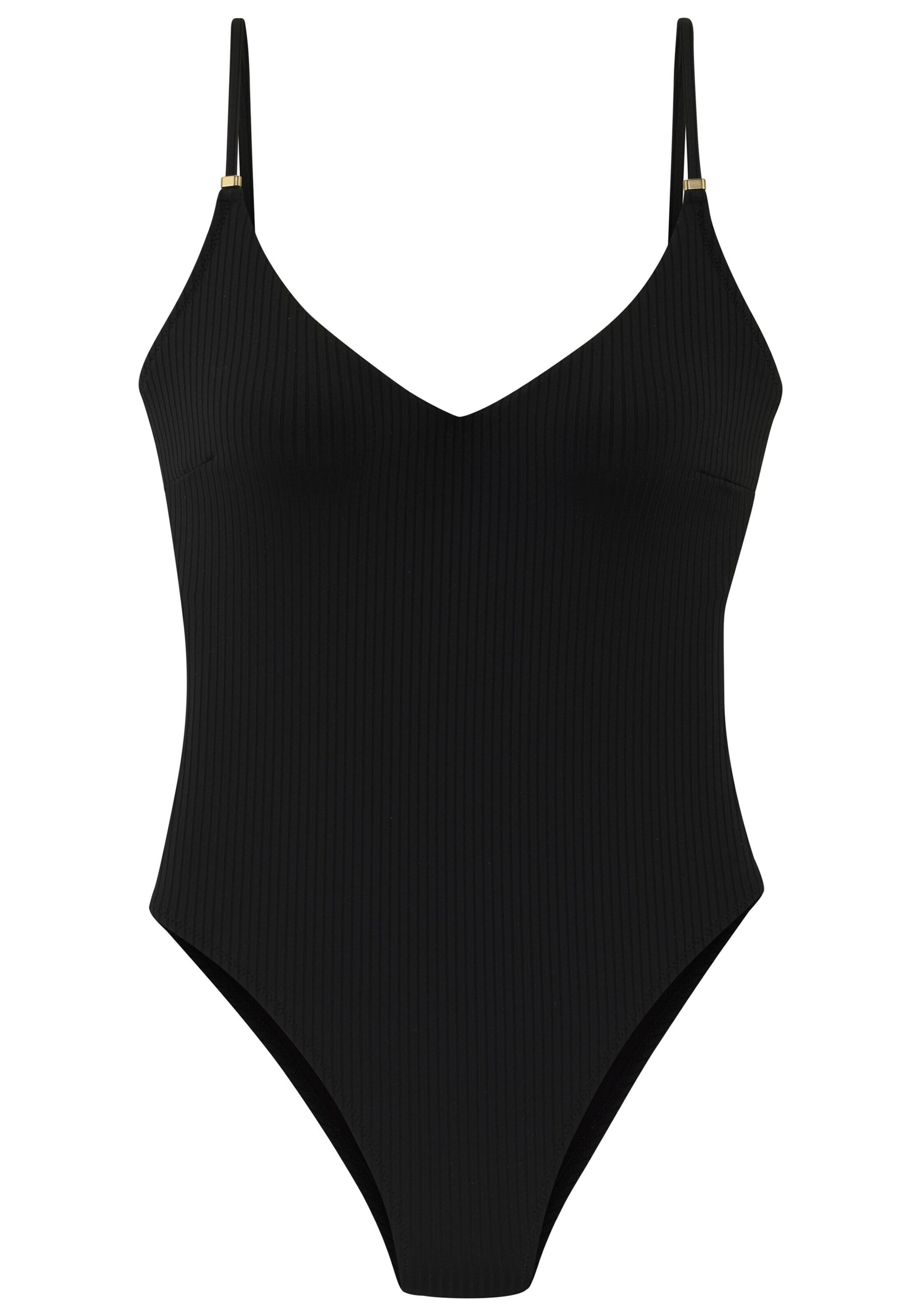 Bustier Maillot de bain Elbsand en noir : devant