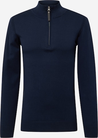 INDICODE JEANS - Pullover 'Ancona' em azul: frente