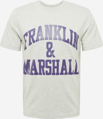 FRANKLIN & MARSHALL T-Shirt in Grau: front