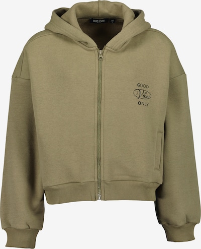 Džemperis iš BLUE SEVEN, spalva – rusvai žalia / juoda, Prekių apžvalga