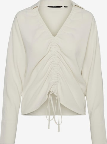 VERO MODA Blouse 'Ginge' in Beige: front