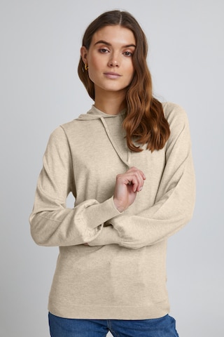 b.young Kapuzenpullover 'BYMMPIMBA' in Beige