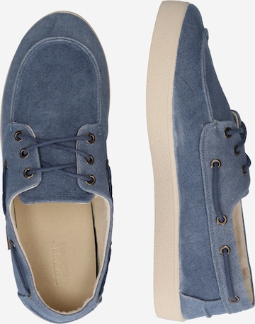 POMPEII Moccasin 'PETRA' in Blue