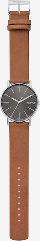 SKAGEN Analoog horloge in Bruin