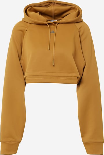 ADIDAS PERFORMANCE Sports sweatshirt 'Hiit Aeroready ' in Cognac / Grey, Item view