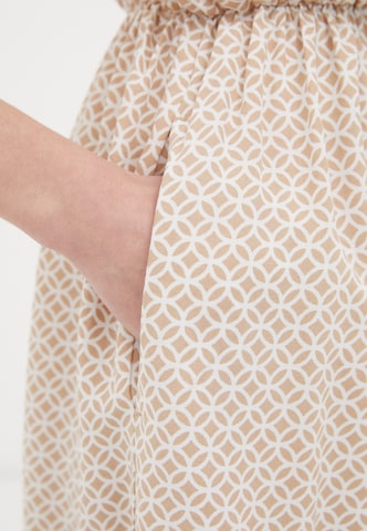 Finn Flare Zomerjurk 'Print' in Beige