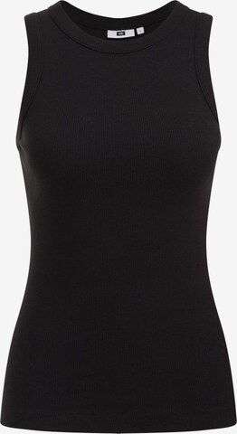 WE Fashion Top in Black: front