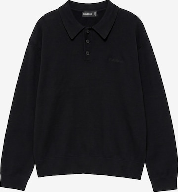 Pull&Bear Sweater in Black: front