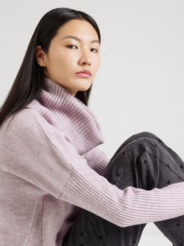 ABOUT YOU Širok pulover | vijolična barva