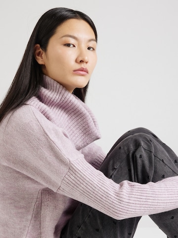 ABOUT YOU Oversized Sweater in Purple