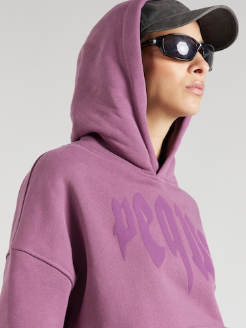 Sweat-shirt Pequs en violet