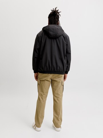 Jack & Jones Plus Between-season jacket 'JJECharge' in Black