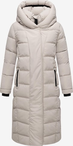 Manteau d’hiver 'Engelsfeder XIV' NAVAHOO en beige : devant