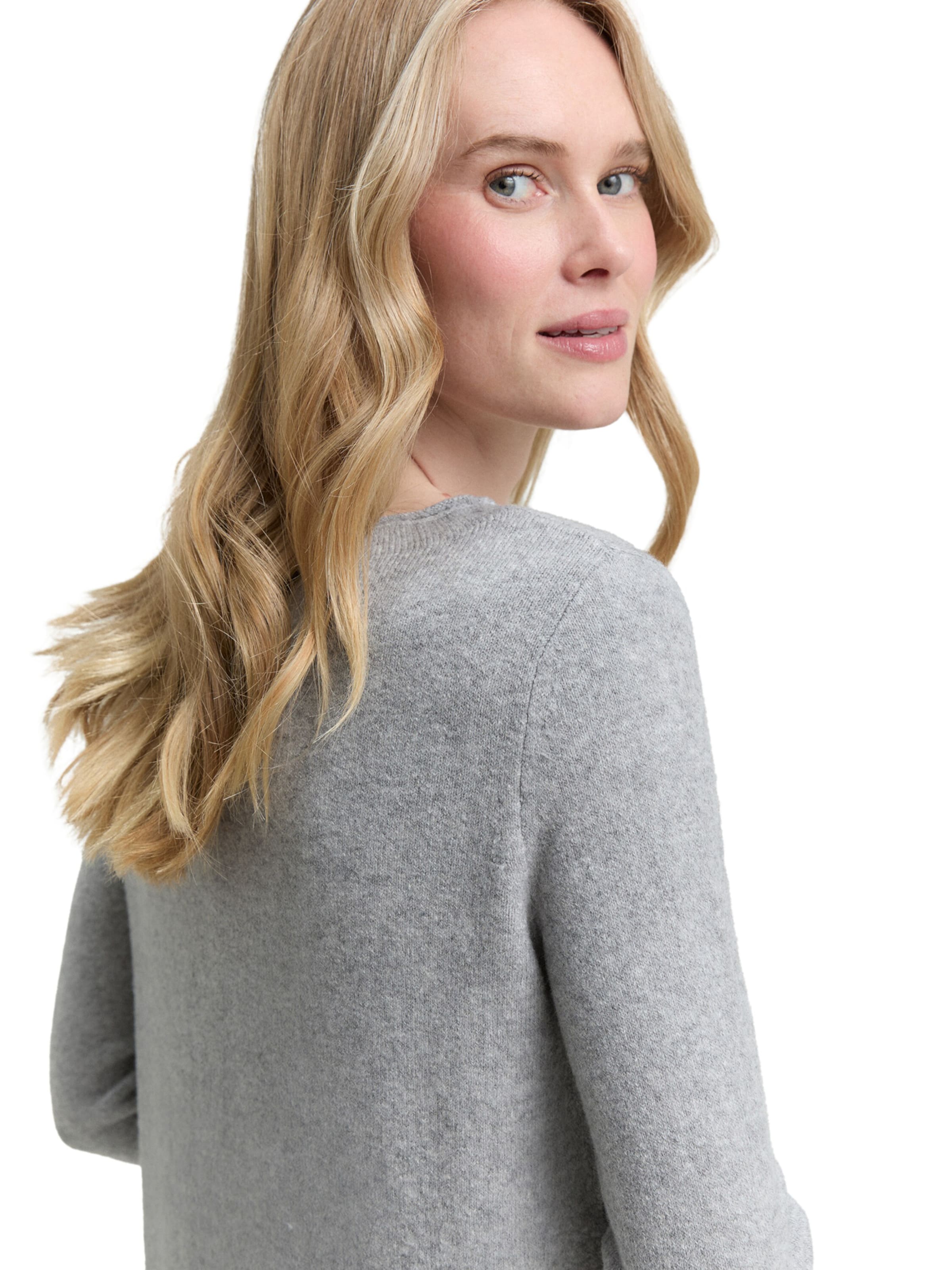 Robes en maille TOM TAILOR en gris