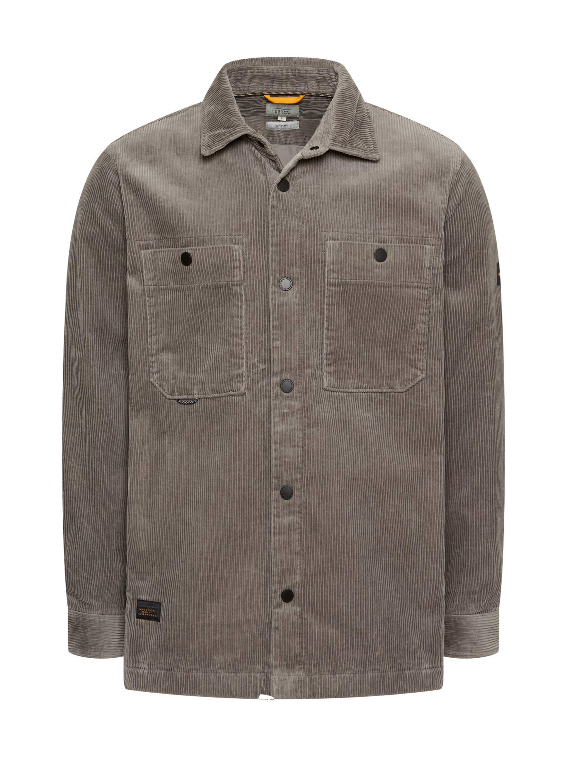 CAMEL ACTIVE - Chaqueta de entretiempo en gris: frente