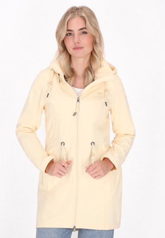 Schmuddelwedda Functionele jas in Beige: voorkant