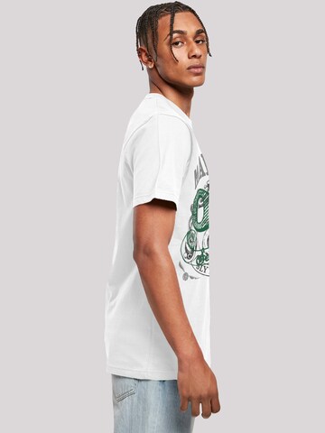 F4NT4STIC T-Shirt 'Harry Potter Draco Malfoy Seeker' in Weiß