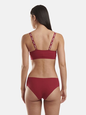 ADIDAS SPORTSWEAR Bralette Sports Bra ' SCOOP LOUNGE BRA ' in Red