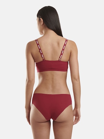 ADIDAS SPORTSWEAR Bustier BH ' SCOOP LOUNGE BRA ' in Rood