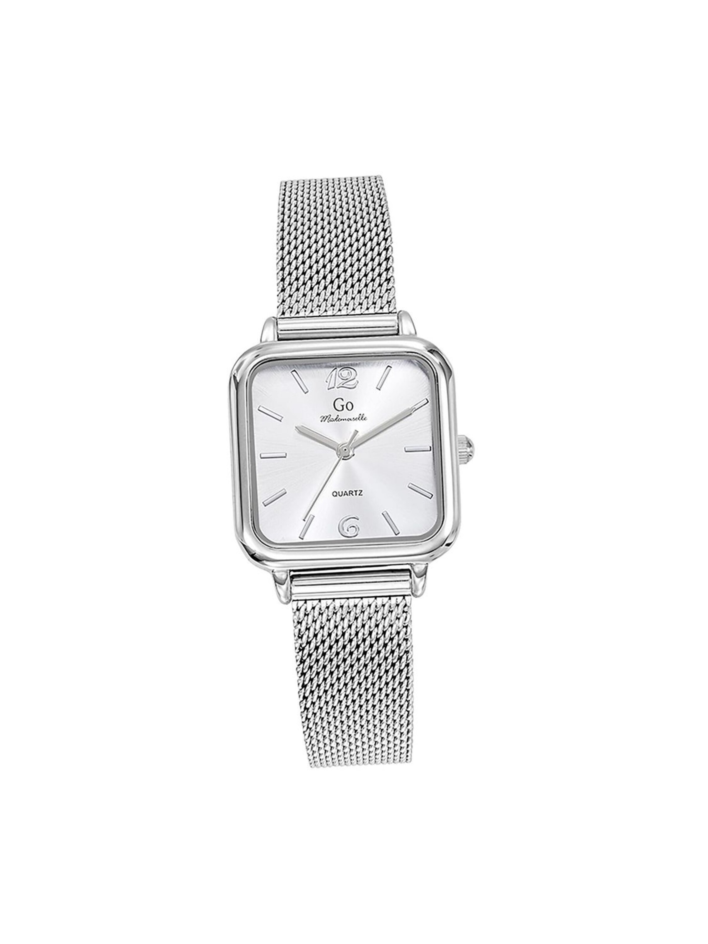 GO GirlOnly Analoog horloge in Zilver: voorkant