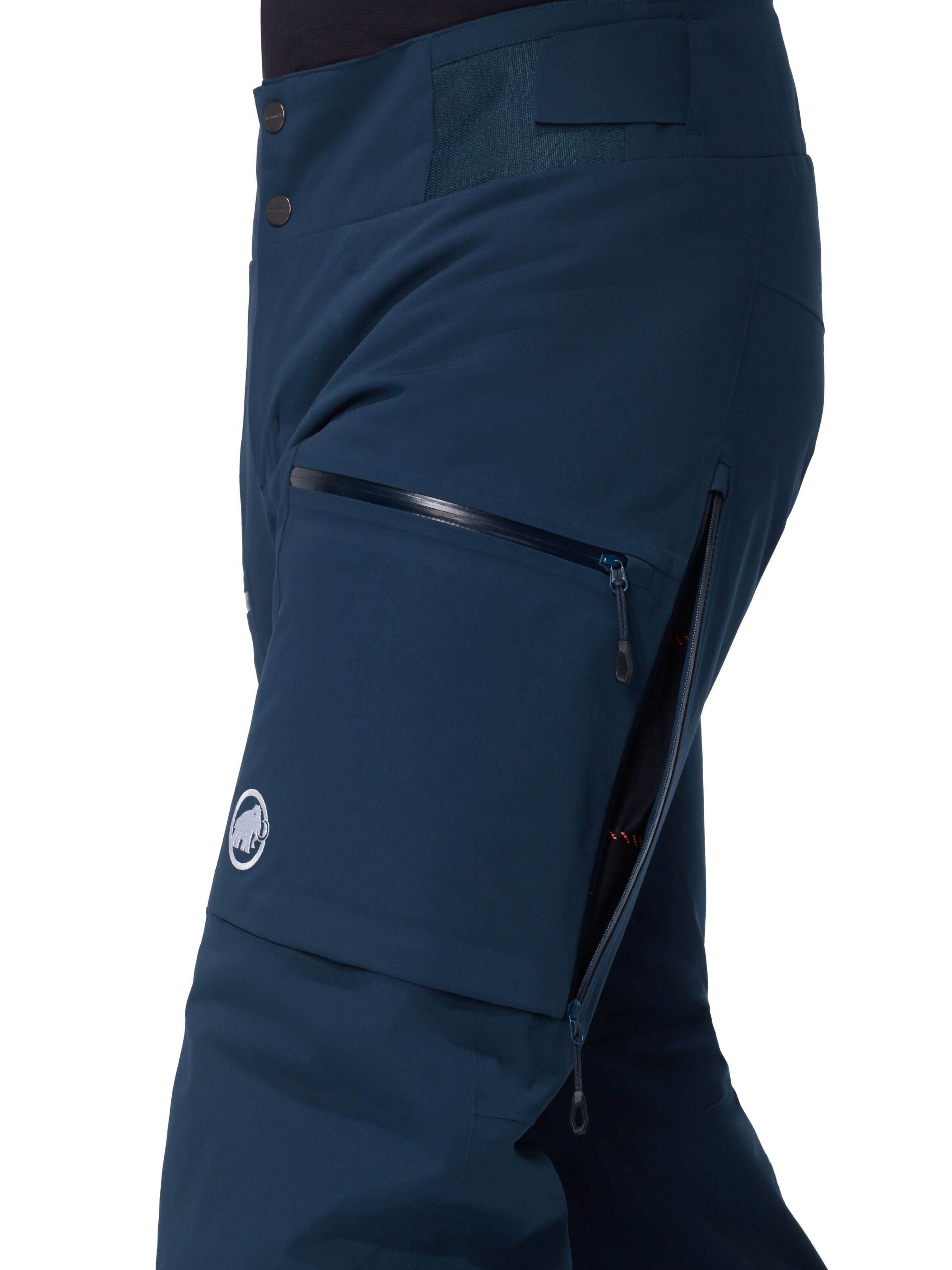 MAMMUT Loose fit Outdoor Pants in Blue