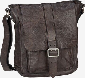 Campomaggi Crossbody Bag 'Saturno' in Brown: front