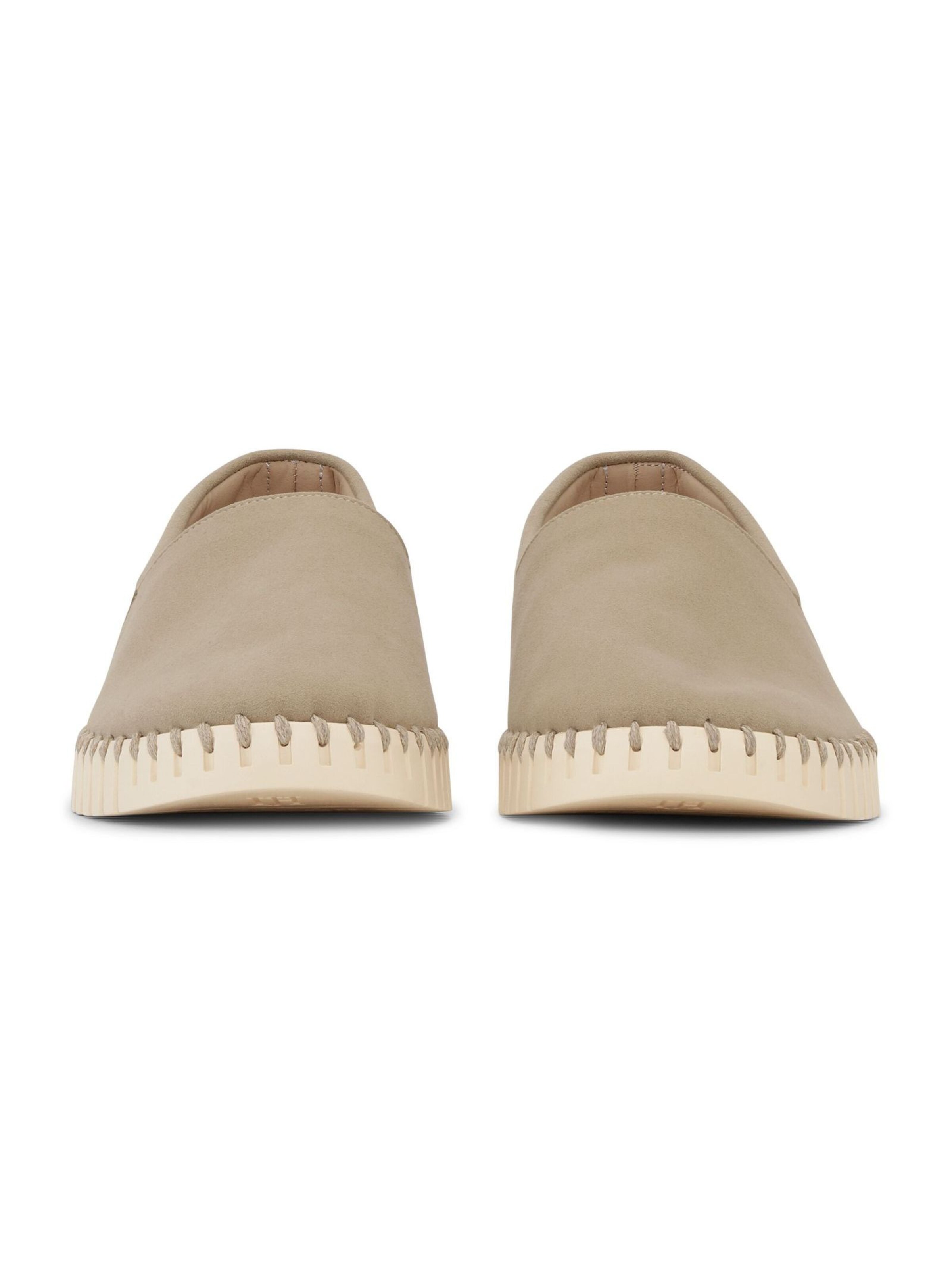 ILSE JACOBSEN Espadrillaer 'Tulip' i beige