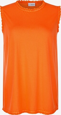 T-shirt MIAMODA en orange : devant