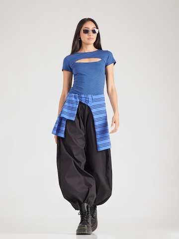 WEEKDAY T-Shirt 'Ray' in Blau
