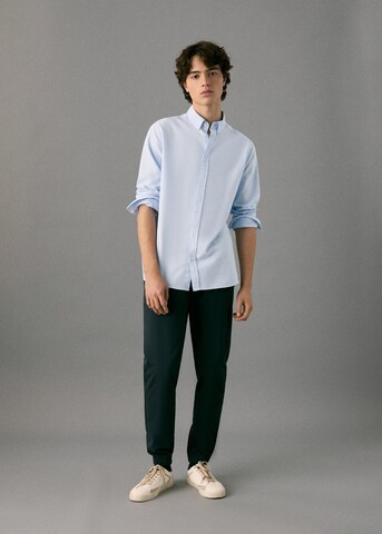 MANGO TEEN Regular Fit Hemd in Blau